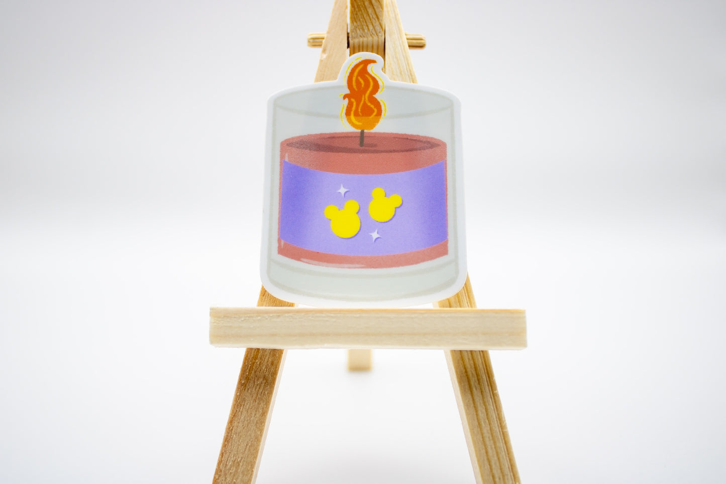 Mickey Mouse Candle Sticker